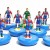 Subbuteo Andrew Table Soccer Panionios 2019-20 on classic Hasbro bases